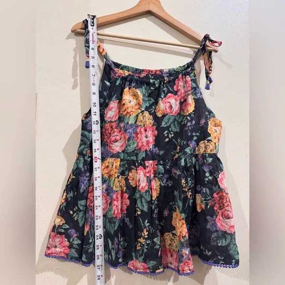 Zimmermann Multicolor Floral Camisole - Picture 5 of 7